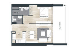 1 bedroom apartment